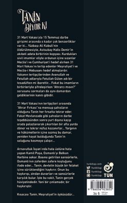 Doç. Dr. Osman Yıldız - Tanin Diyor ki - Arka Kapak